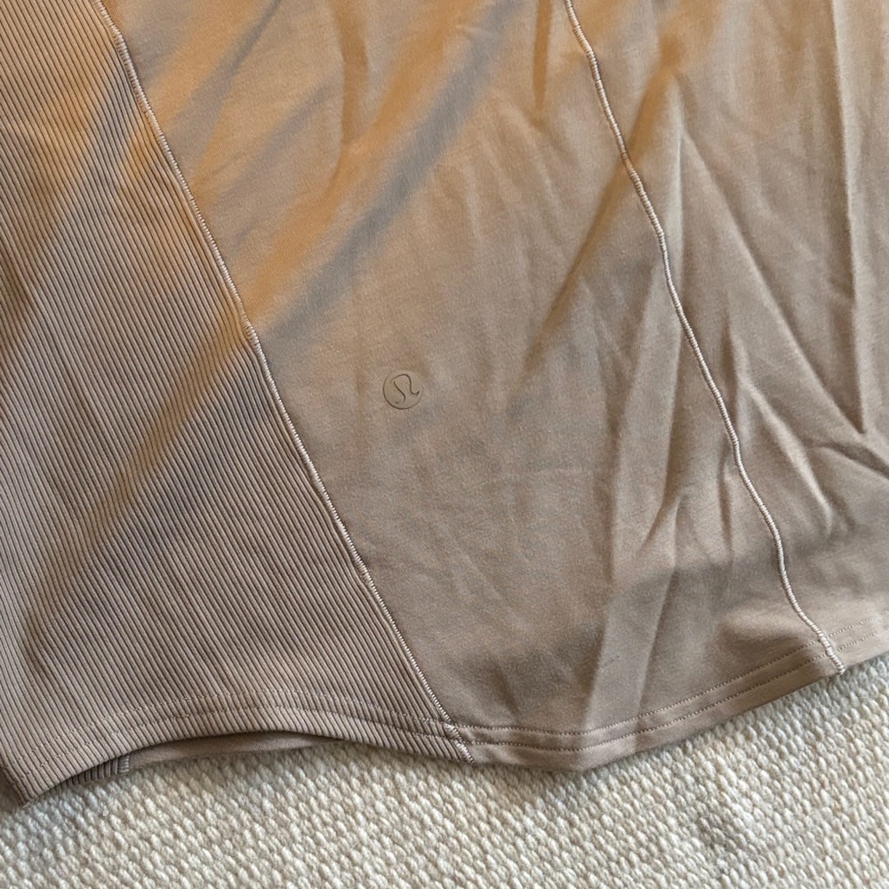 Lululemon Long Sleeve Tan Dress - Picture 4 of 6